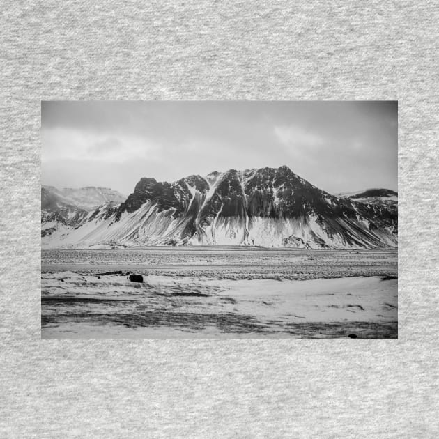 Landscape in Black and White (Mountain) by Kate-P-